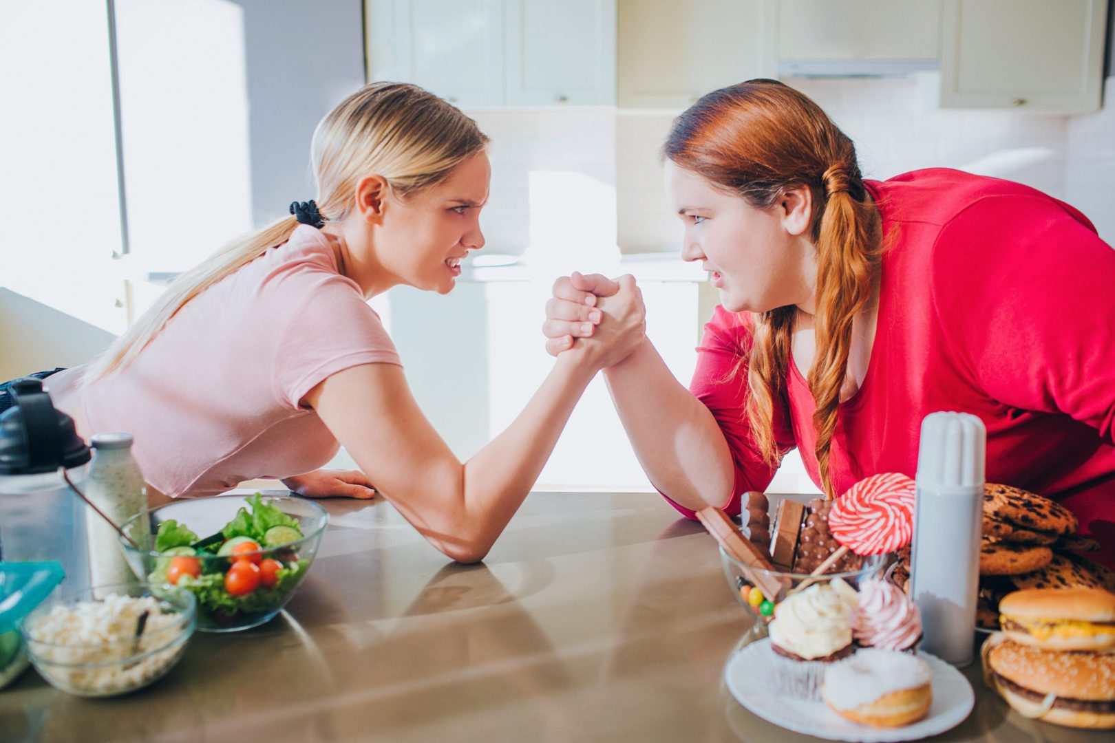 Kochen Sie viel mit frischen Lebensmitteln Gesunde Ernährung mit Genuss!